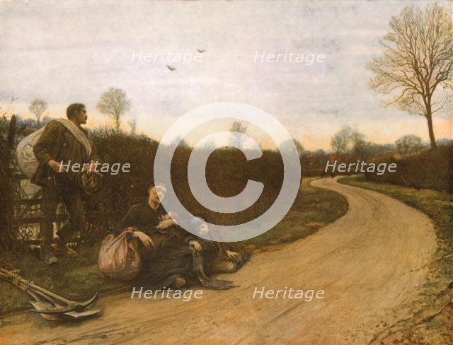 'Hard Times', 1885, (c1930).  Creator: Hubert von Herkomer.