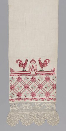Towel, Russia, 19th century. Creator: Unknown.