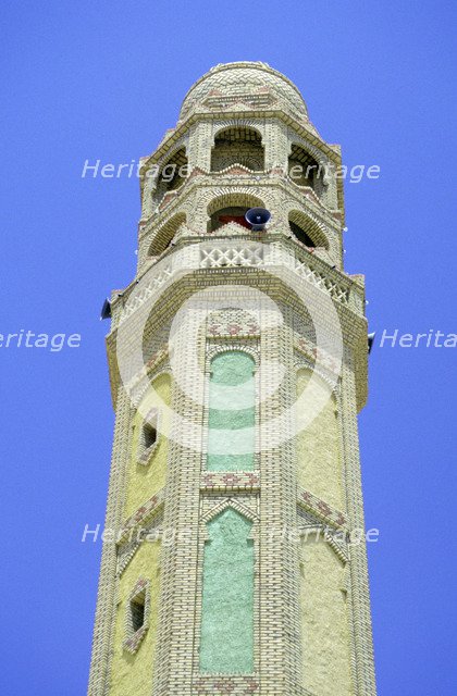 Minaret, Tozeur, Tunisia. 