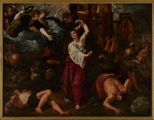 The Martyrdom of Saint Catherine, c1617. Creator: Castelló, Vicent (1585-1636).