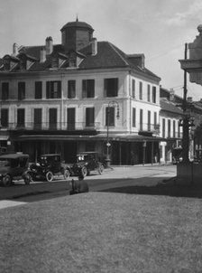 Napoleon House on Chartres Street, New Orleans, between 1920 and 1926. Creator: Arnold Genthe.