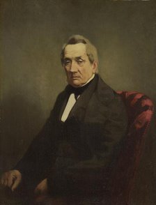 Portrait of J C de Brunett, Consul-General of Russia to Amsterdam, c.1850. Creator: Anon.