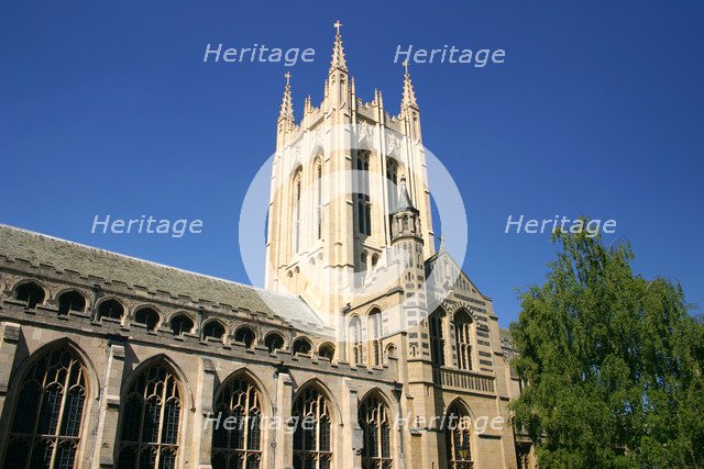 St Edmonsbury Cathedral, Bury St Edmunds, England.