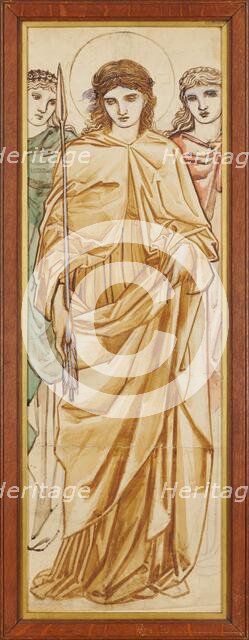 St Ursula, 1868. Creator: Sir Edward Coley Burne-Jones.