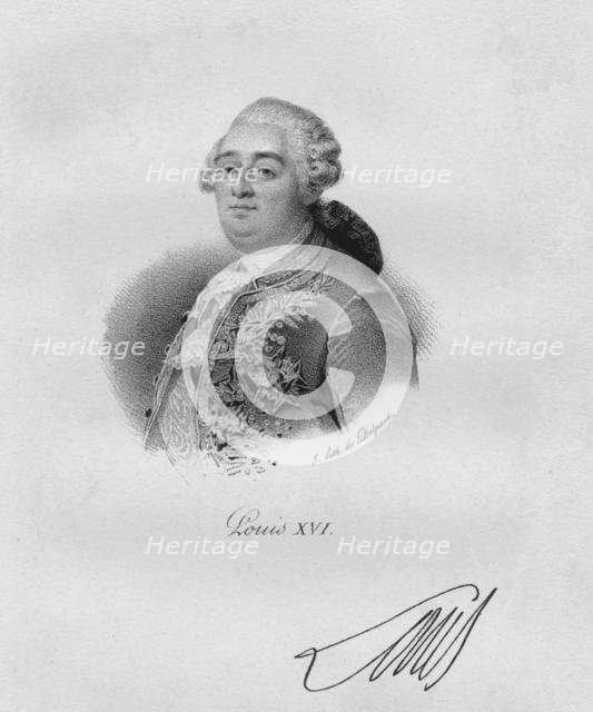 'Louis XVI', (c1820-1840). Creator: Delpech.
