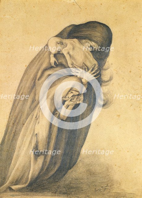 The Grieving Mother, 1890. Artist: Minne, George, Baron (1866-1941)