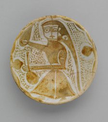 Imported Luster Bowl, Iraq, 10th century. Creator: Unknown.