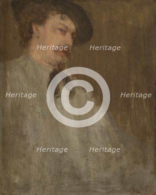 Portrait of Dr. William McNeill Whistler, 1871/73. Creator: James Abbott McNeill Whistler.