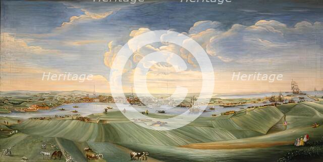 View of Aberdeen, 1756. Creator: William Mosman.