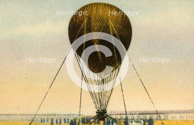 Balloon altitude record, 1901, (1932). Creator: Unknown.