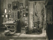 'Wartburg. Luther's room', 1931. Artist: Kurt Hielscher.