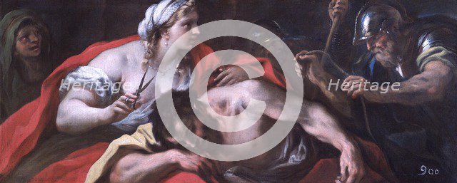 'Samson and Delilah', 17th century. Artist: Luca Giordano.