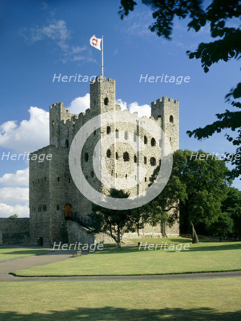Rochester Castle, Kent, c2000s(?). Artist: Historic England Staff Photographer.