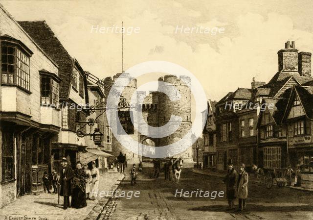 'Westgate, Canterbury', 1898. Creator: Unknown.