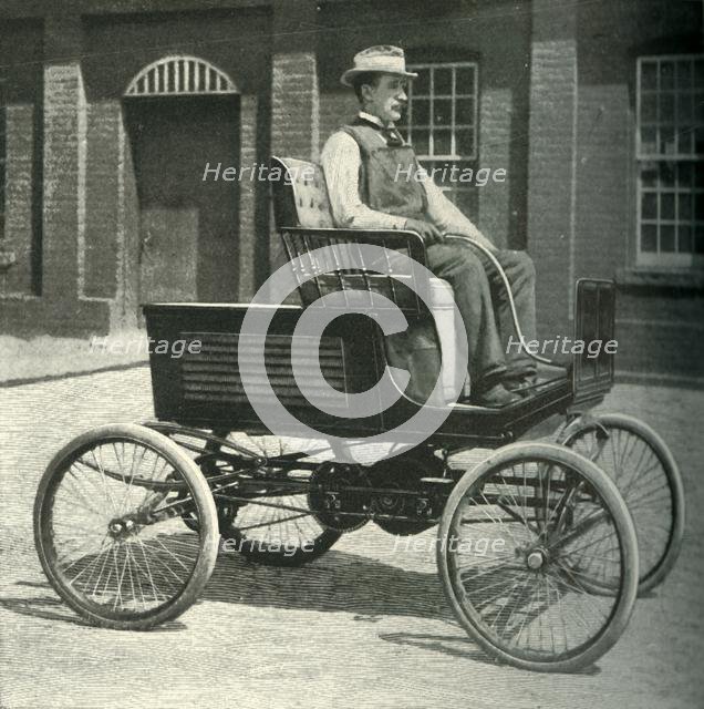 'Motor-Car Equipped with the New Storage Battery', 1902. Creator: Unknown.