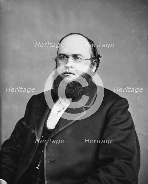 M.P. Norton of Kansas, between 1855 and 1865. Creator: Unknown.