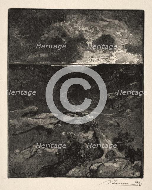 La vallèe de Franchard. Creator: Auguste Louis Lepère (French, 1849-1918).