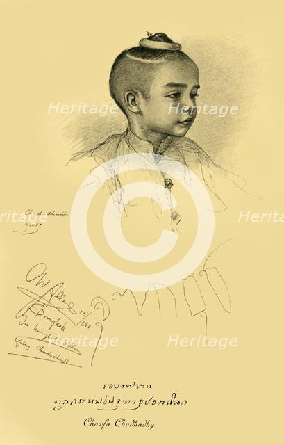 'Chowfa Chudhadhy', 1898.  Creator: Christian Wilhelm Allers.