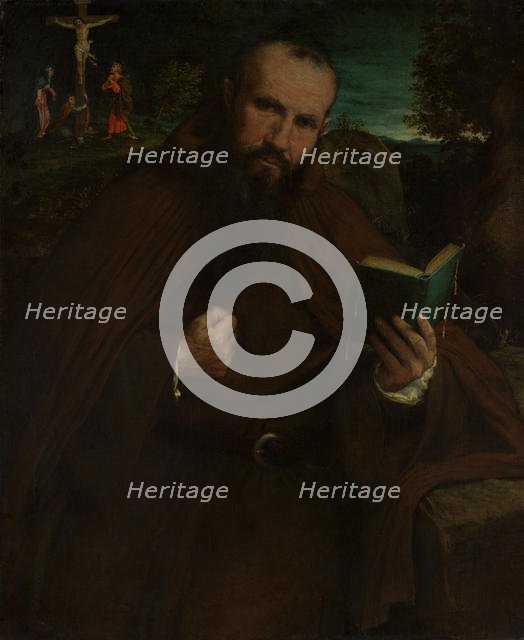 Brother Gregorio Belo of Vicenza, 1547. Creator: Lorenzo Lotto.