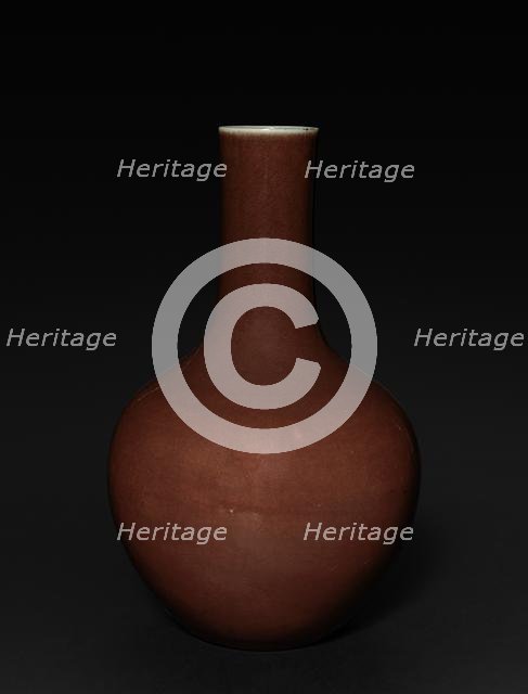 Bottle-shaped Vase, 1736-1795. Creator: Unknown.