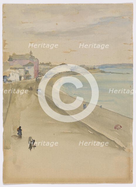 St. Ives: Cornwall, 1883-1884. Creator: James Abbott McNeill Whistler.