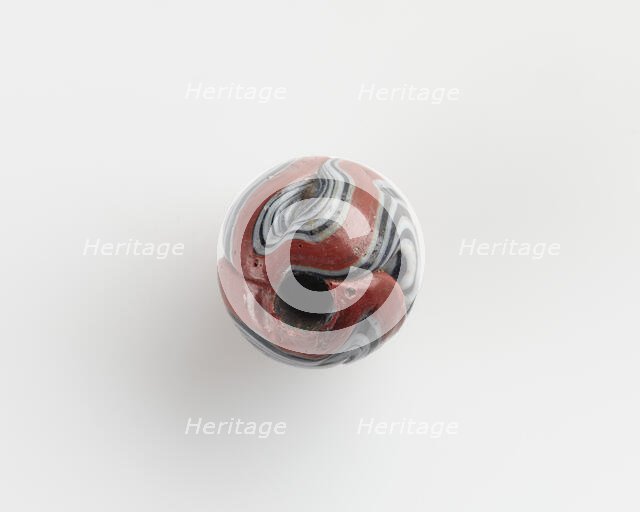 Bead, spherical, 6th century. Creator: Unknown.