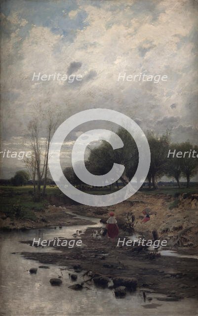 Landscape from the Environs of Krakow, 1886, 1883. Creator: Roman Kochanowski.