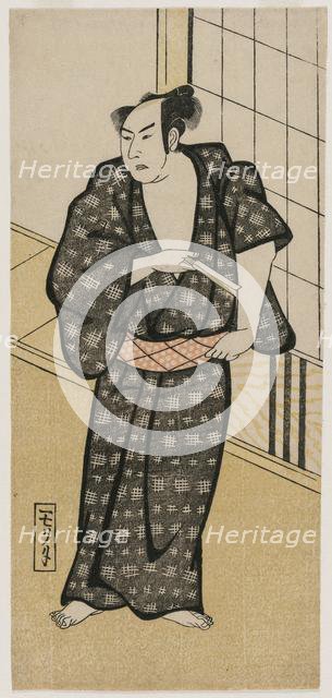 Actor Holding a Razor, c. 1790s or early 1800s. Creator: Unknown.