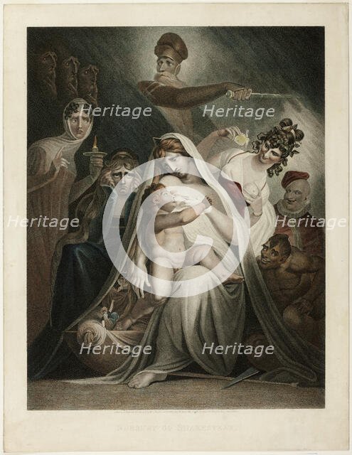 The Nursery of Shakespeare, 1810. Creator: Moses Haughton.