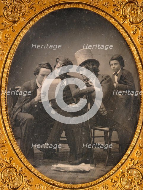 California News, ca. 1850. Creator: Gabriel Harrison.