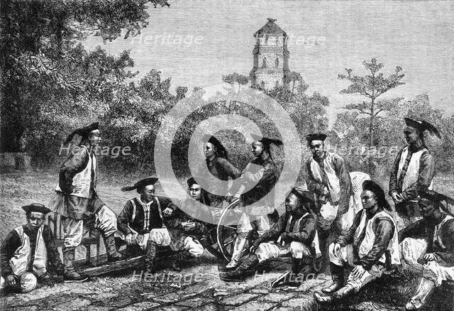 'Chinese Artillerists', c1891. Creator: James Grant.