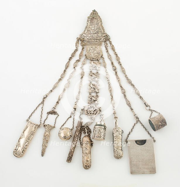 Chatelaine, London, 1861/99. Creator: Unknown.