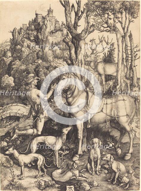 Saint Eustace, c. 1500/1501. Creator: Albrecht Durer.