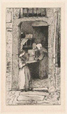 La Marchande de Moutarde, 1858. Creator: James Abbott McNeill Whistler.