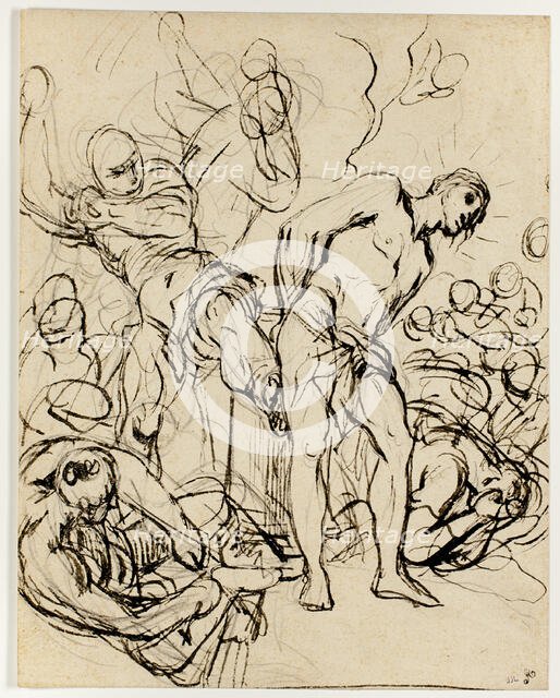 The Flagellation of Christ, n.d. Creator: Carlo Maratti.