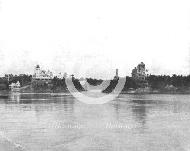 The Thousand Islands of the St Lawrence River, Canada, c1900. Creator: Unknown.