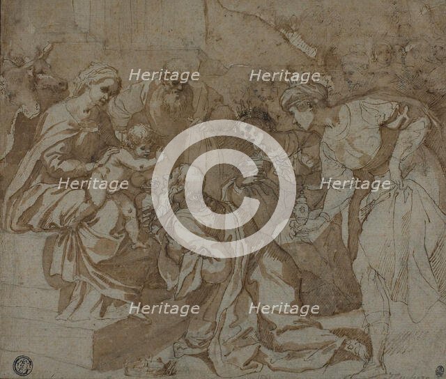 Adoration of the Magi, n.d. Creator: Unknown.