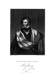Thomas Philip Robinson, 2nd Earl de Grey, (1781-1859), 1844.Artist: H Robinson