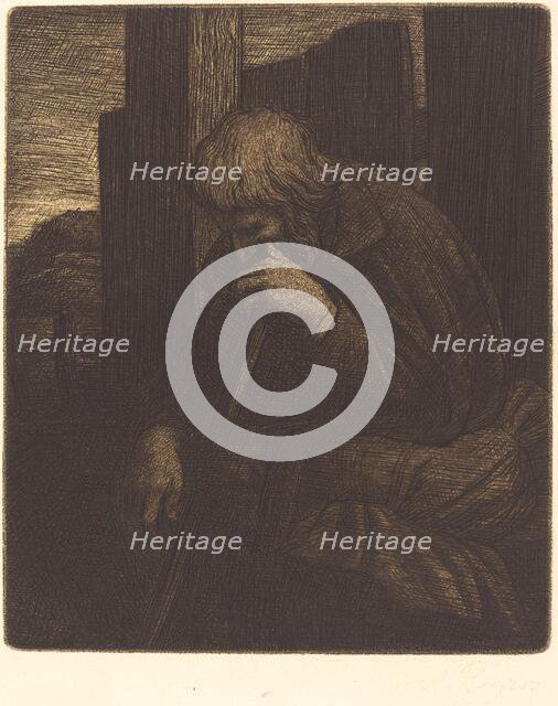 Thinker (Le penseur). Creator: Alphonse Legros.