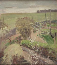 Spring Landscape from the Countryside, between 1903-1907. Creator: Jacek Malczewski.