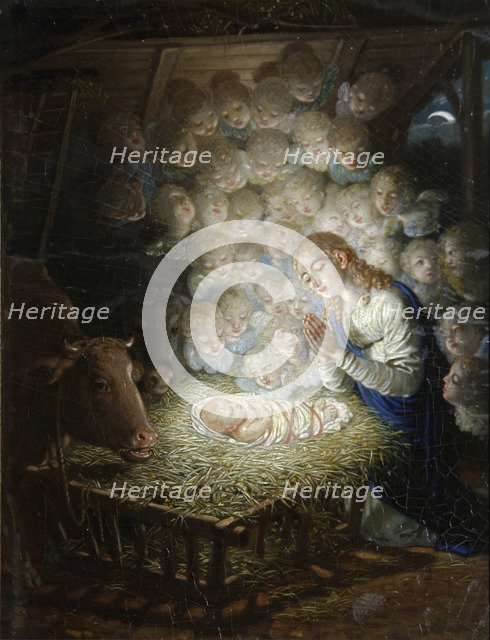 The Nativity of Christ (The Holy Night)'.  Creator: Borovikovsky, Vladimir Lukich (1757-1825).