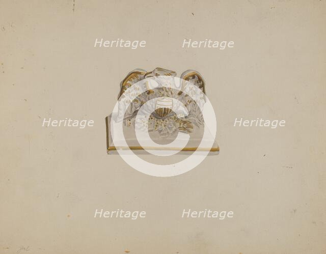 Paperweight, c. 1940. Creator: Roberta Spicer.