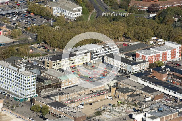 Harlow shopping centre, Essex, 2018. Creator: Damian Grady.