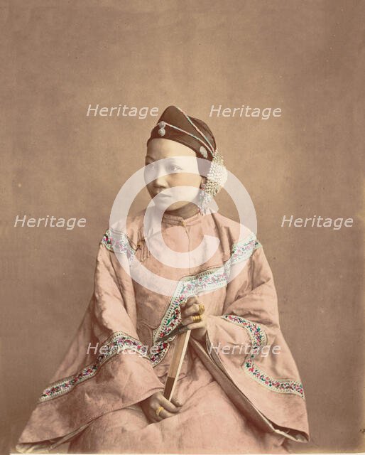 Fille de lanxchow, 1870s. Creator: Baron Raimund von Stillfried.