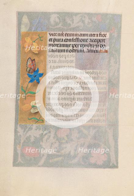 Hours of Queen Isabella the Catholic, Queen of Spain: Fol. 192v, c. 1500. Creator: Master of the First Prayerbook of Maximillian (Flemish, c. 1444-1519); Associates, and.