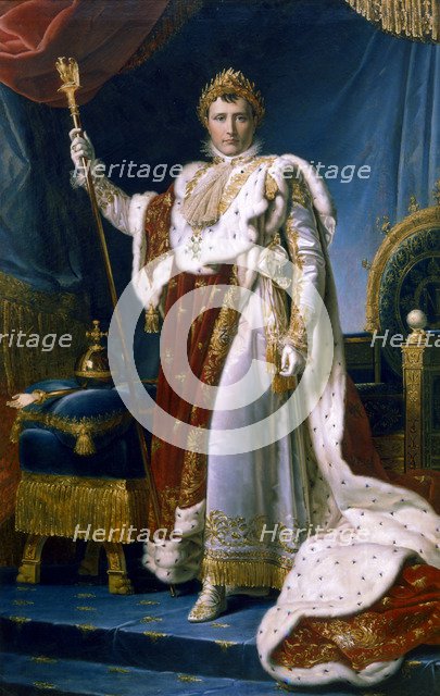 'Napoleon I Emperor of France', 1804. Artist: Francois Pascal Simon Gerard