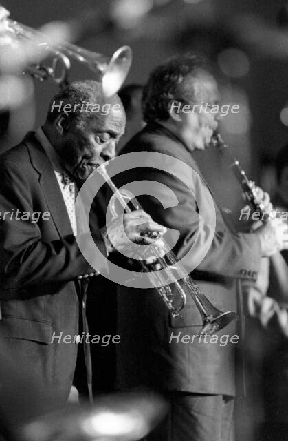 Joe Wilder and Ken Peplowski Swinging Jazz Party, Blackpool, 2005. Creator: Brian Foskett.