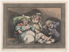 A Bawd on her Last Legs, October 1, 1792., October 1, 1792. Creator: Thomas Rowlandson.