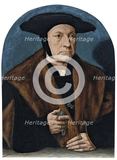 Portrait of a Man from the Weinsberg Family. Artist: Bruyn, Bartholomaeus (Barthel), the Elder (1493-1555)