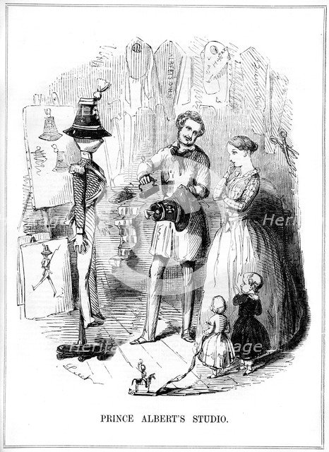 'Prince Albert's Studio', 1843. Artist: Unknown
